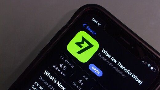 Wise app (green logo)