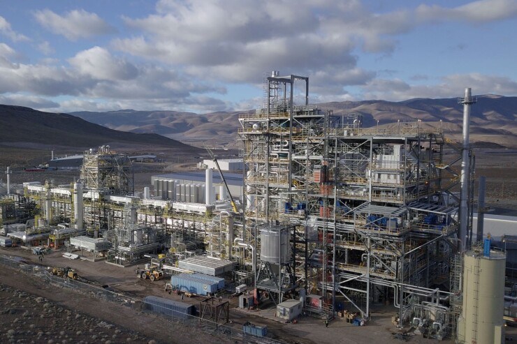 Fulcrum BioEnergy plant near Reno, Nevada