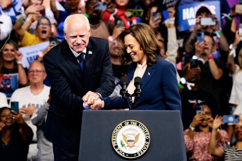 Harris Picks Minnesota Governor Walz For Ticket