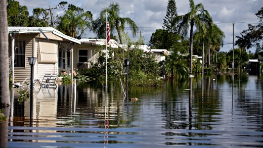 Flooding from Hurricane Irma