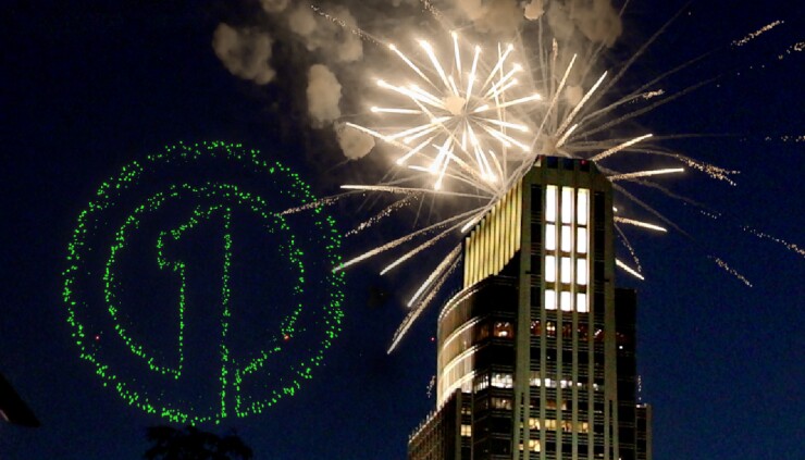 Still image from an FNBO TikTok video about the Fourth of July