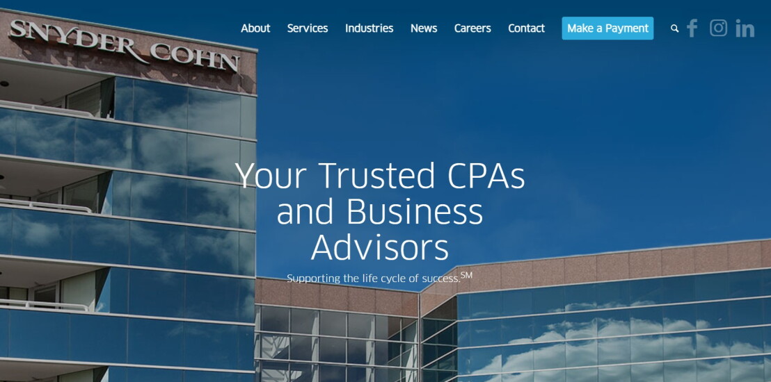 2026 Best Firms Snyder Cohn web