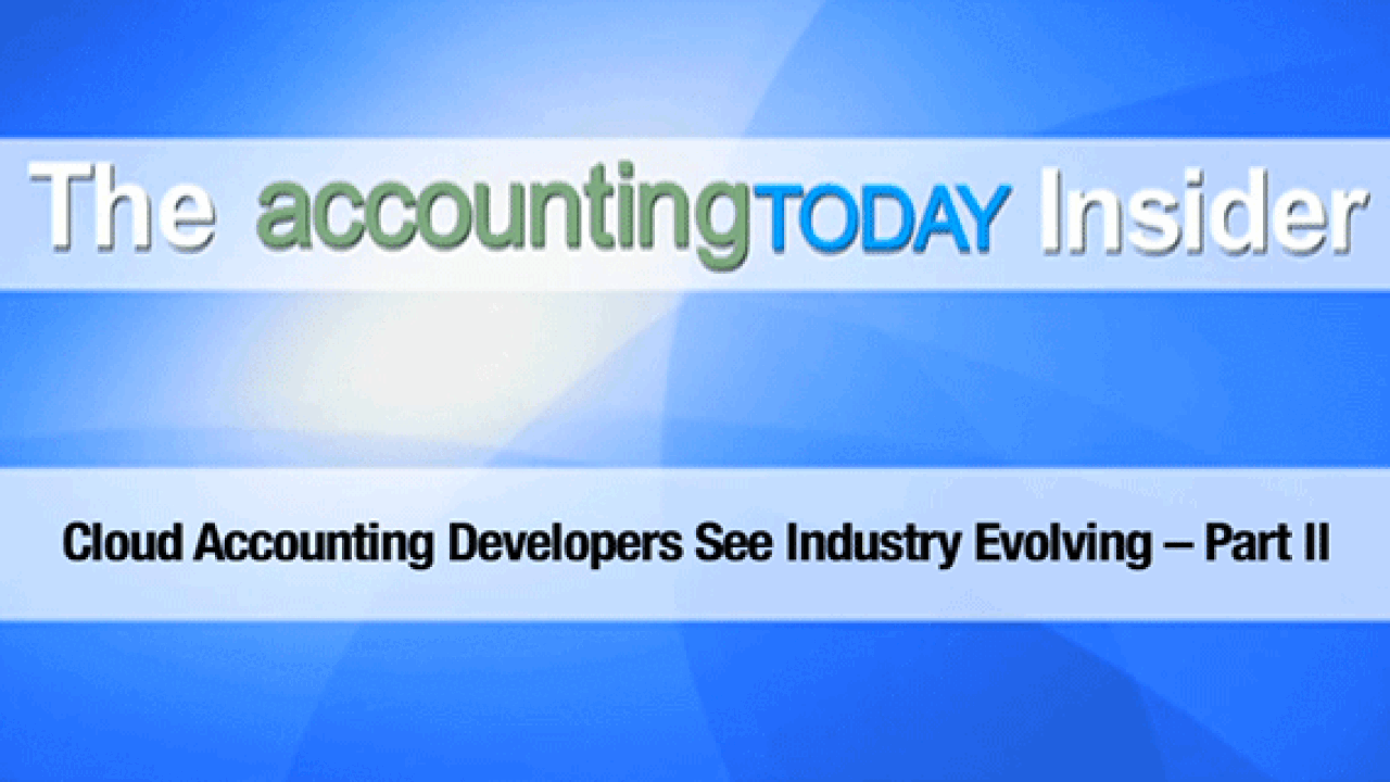 Thumbnail for Video: Cloud Accounting Developers See Industry Evolving, Part 2 of 3