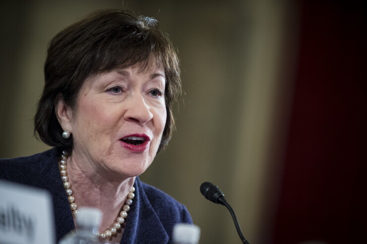 Sen. Susan Collins, R-Maine