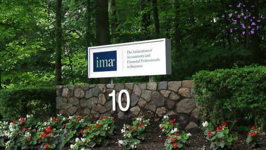 Institute of Management Accountants headquarters sign