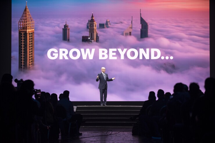 NetSuite executive vice president Evan Goldberg at SuiteWorld 2019