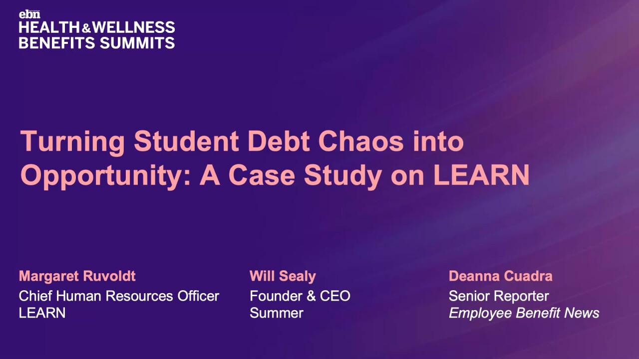Turning Student Debt Chaos into Opportunity: A Case Study on LEARN & Closing Remarks