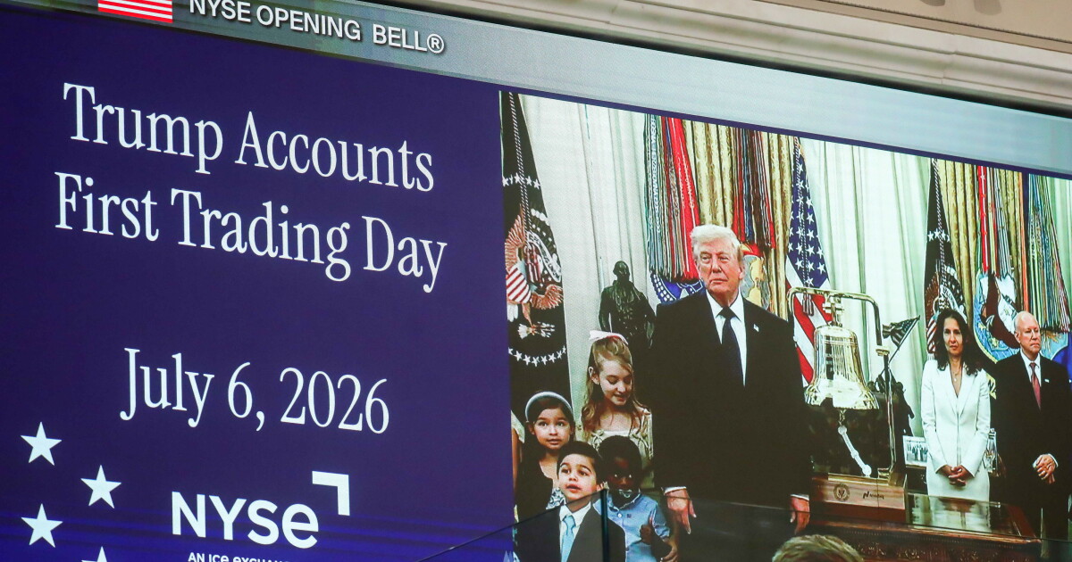 Trump rings Wall Street opening bell, hails Trump accounts Trump rings Wall Street opening bell, hails Trump accounts