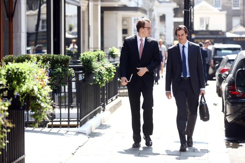 Businessmen by Bloomberg News