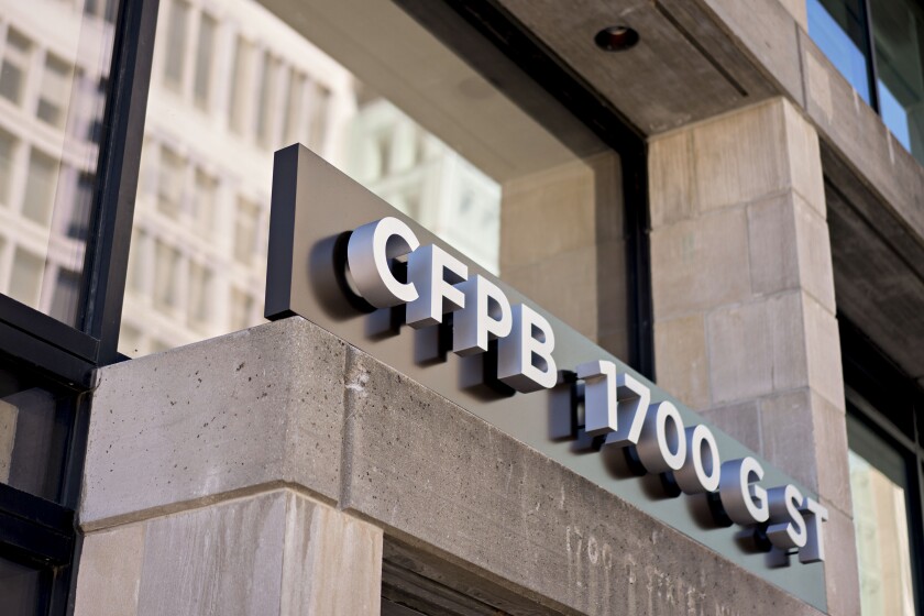 The CFPB released an approved template for banks to use in seeking a CFPB "no-action letter" — designed to allow companies to develop products without fear of supervisory action — to offer installment loans.