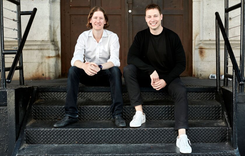 Everett Cook and Alex Wheldon, co-founders of Rho Business Banking