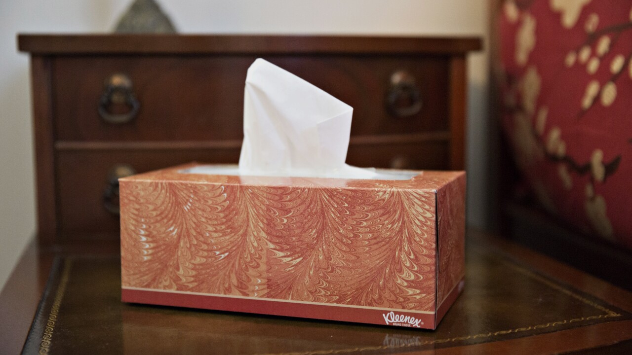 Tissue-bad news-waiting room-sad-hard conversation-difficult talk-Bloomberg