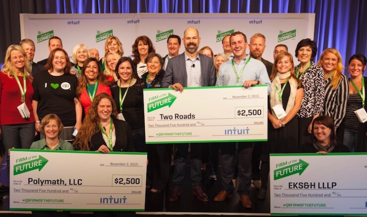 Intuit firm of the future winner 2015 Two Roads