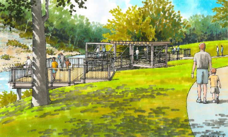 Fort Worth is redeveloping Gateway Park on the banks of the Trinity River as part of a major flood control project.