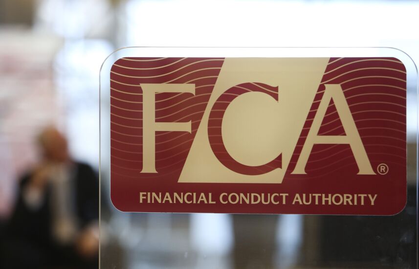 Financial Conduct Authority (FCA) sign