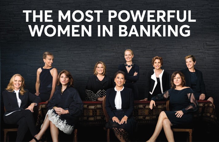 Some of the women from the 2017 Most Powerful Women in Banking rankings.