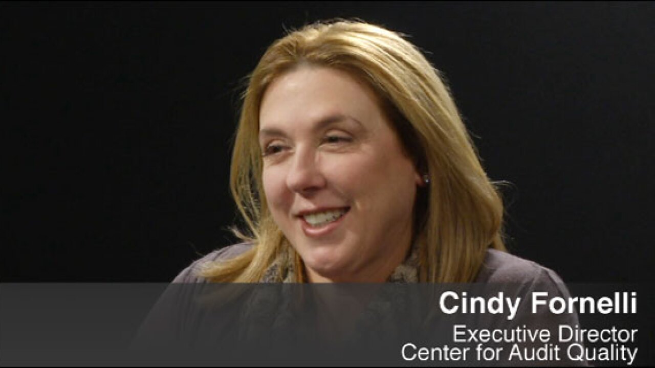 Thumbnail for Video: CAQ’s Cindy Fornelli on Safeguarding against Financial Reporting Fraud