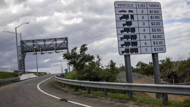 Puerto Rico highway sign