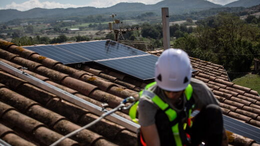 solar panel installation