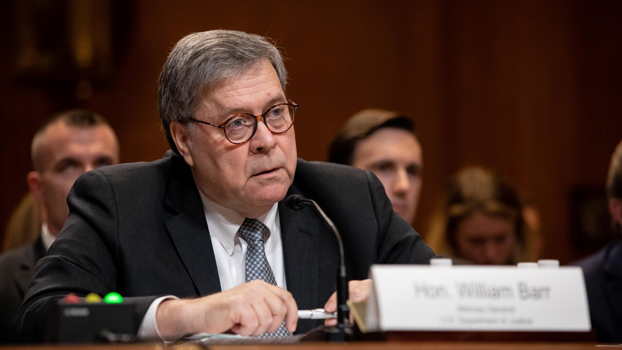 Attorney General William Barr