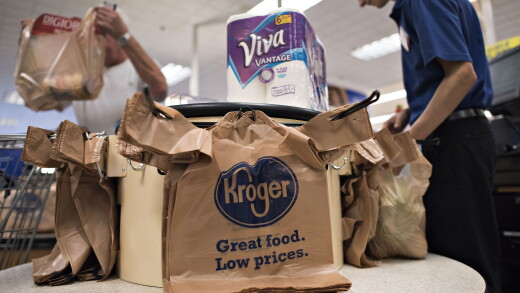 Kroger shopping bag