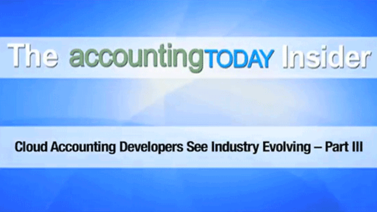 Thumbnail for Video: Cloud Accounting Developers See Industry Evolving, Part 3 of 3