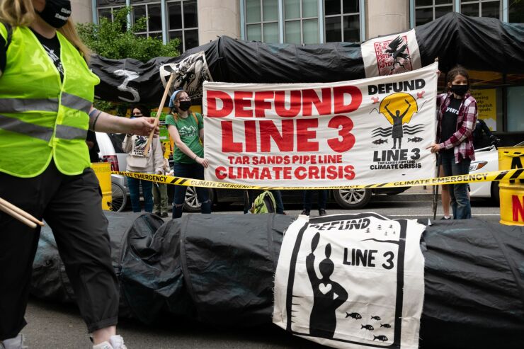 climate change protest