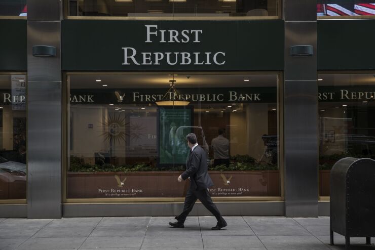 A First Republic Bank Location Ahead Of Earnings Figures