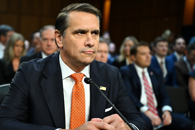Todd Blanche, acting U.S. attorney general, during a Senate Judiciary Committee confirmation hearing
