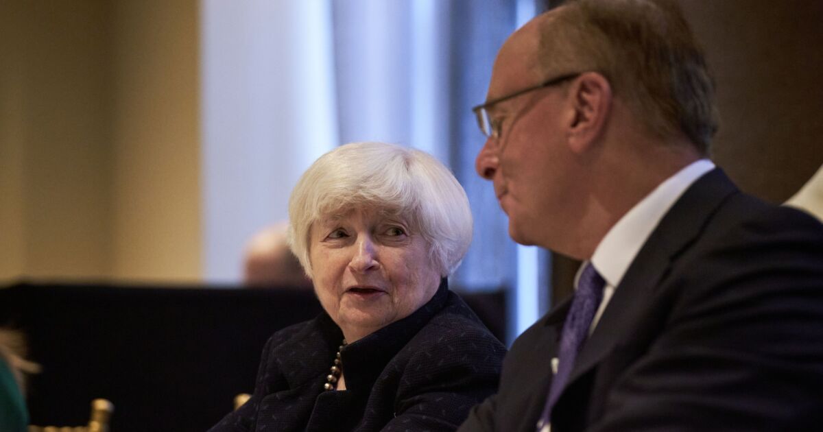 Yellen signals support for windfall tax on frozen Russian assets