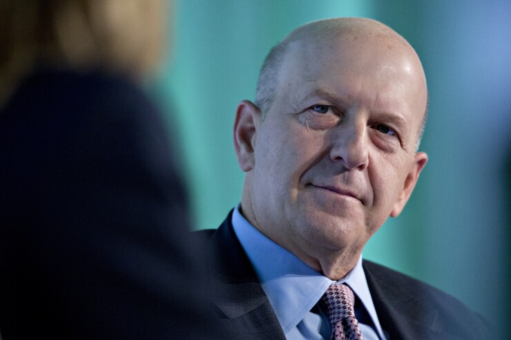 David Solomon, CEO of Goldman Sachs.