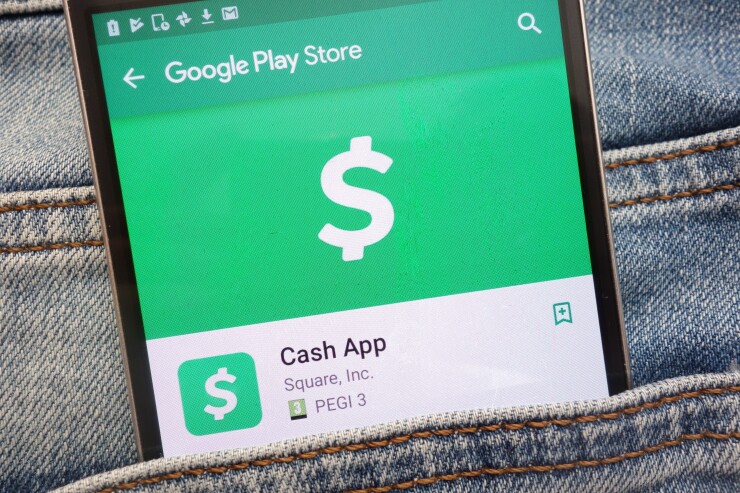 KONSKIE, POLAND - JUNE 12, 2018: Cash App on Google Play Store w