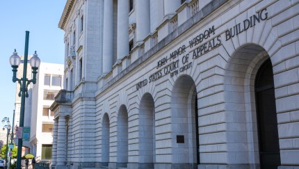 Camp Street side of John Minor Wisdom United States Court of App