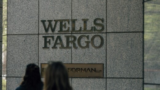 Wells Fargo sign and building