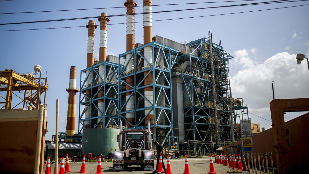Palo Seco PREPA power plant