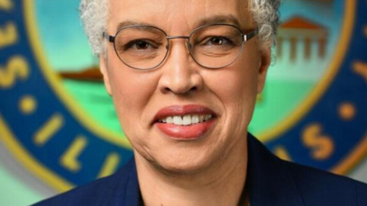 Cook County Board President Toni Preckwinkle