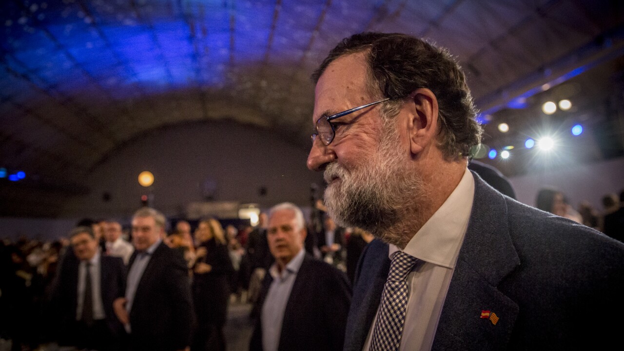 Mariano Rajoy, Spain's prime minister