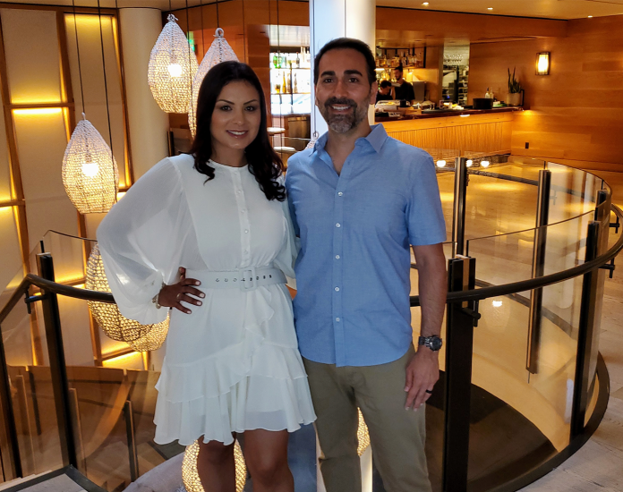 Rosa and Alex Chalekian