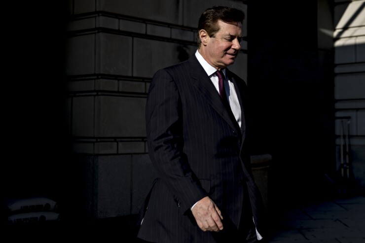 Paul Manafort, former campaign manager to President Trump