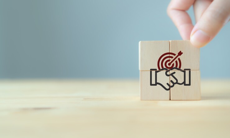 Business partner or mergers and acquisitions concept-Adobestock