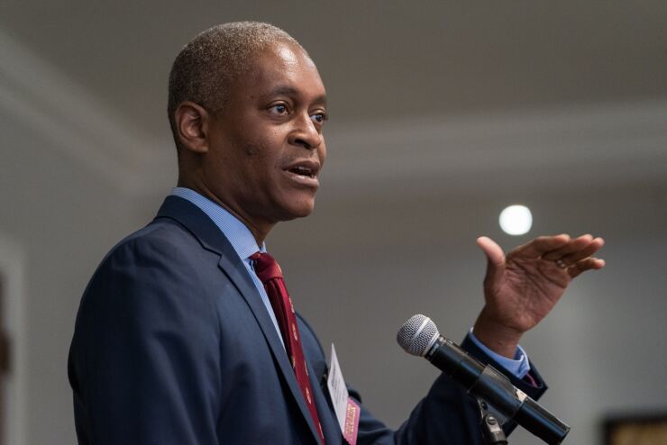 Federal Reserve Bank Of Atlanta President Raphael Bostic Speaks At Harvard Business School Club