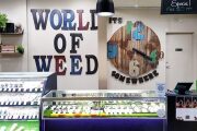World of Weed signage