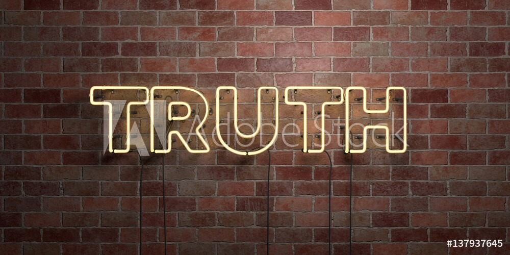 Truth sign, true or false