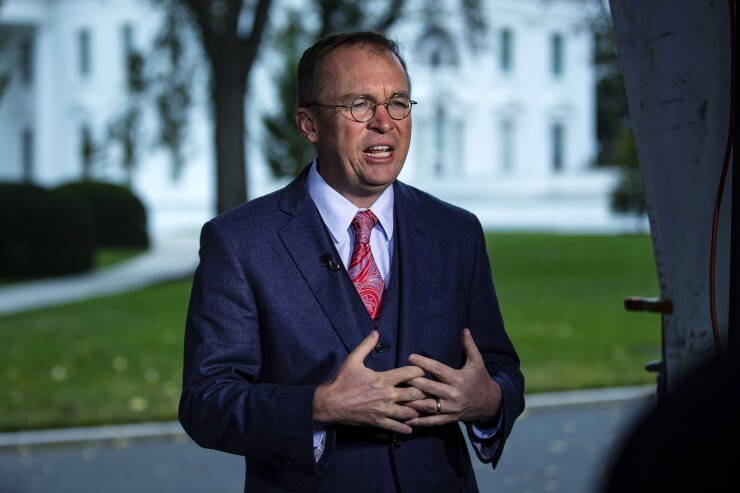 Acting CFPB Director Mick Mulvaney