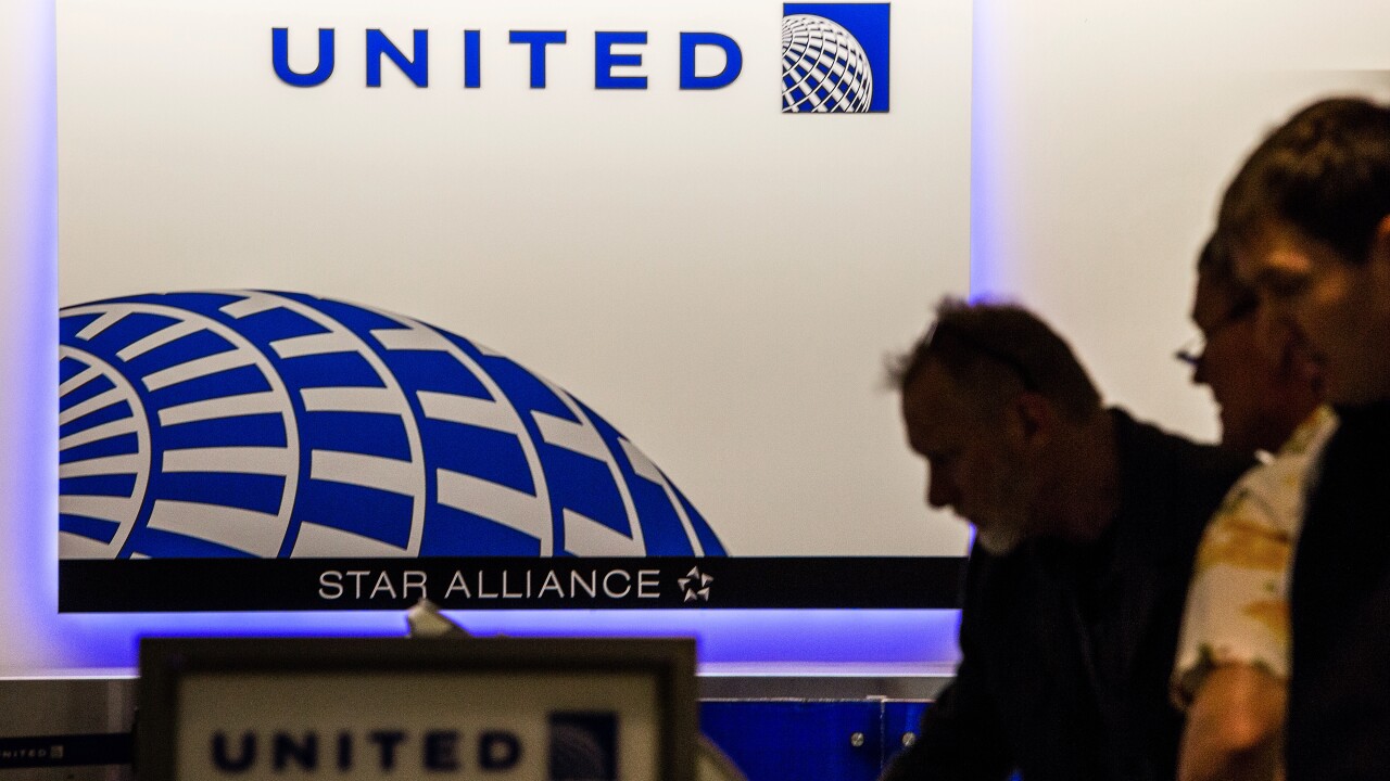 United Airlines terminal