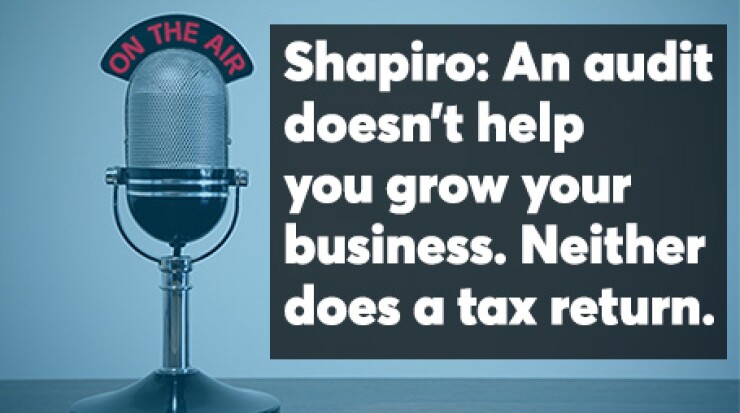 Shapiro podcast screen September 2019
