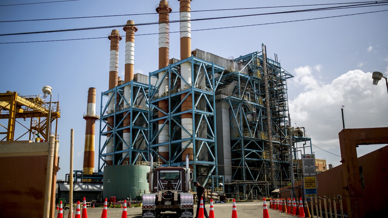 Palo Seco PREPA power plant