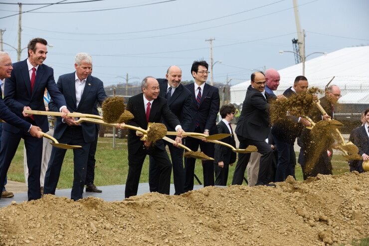 Data center groundbreaking in Piketon, Ohio